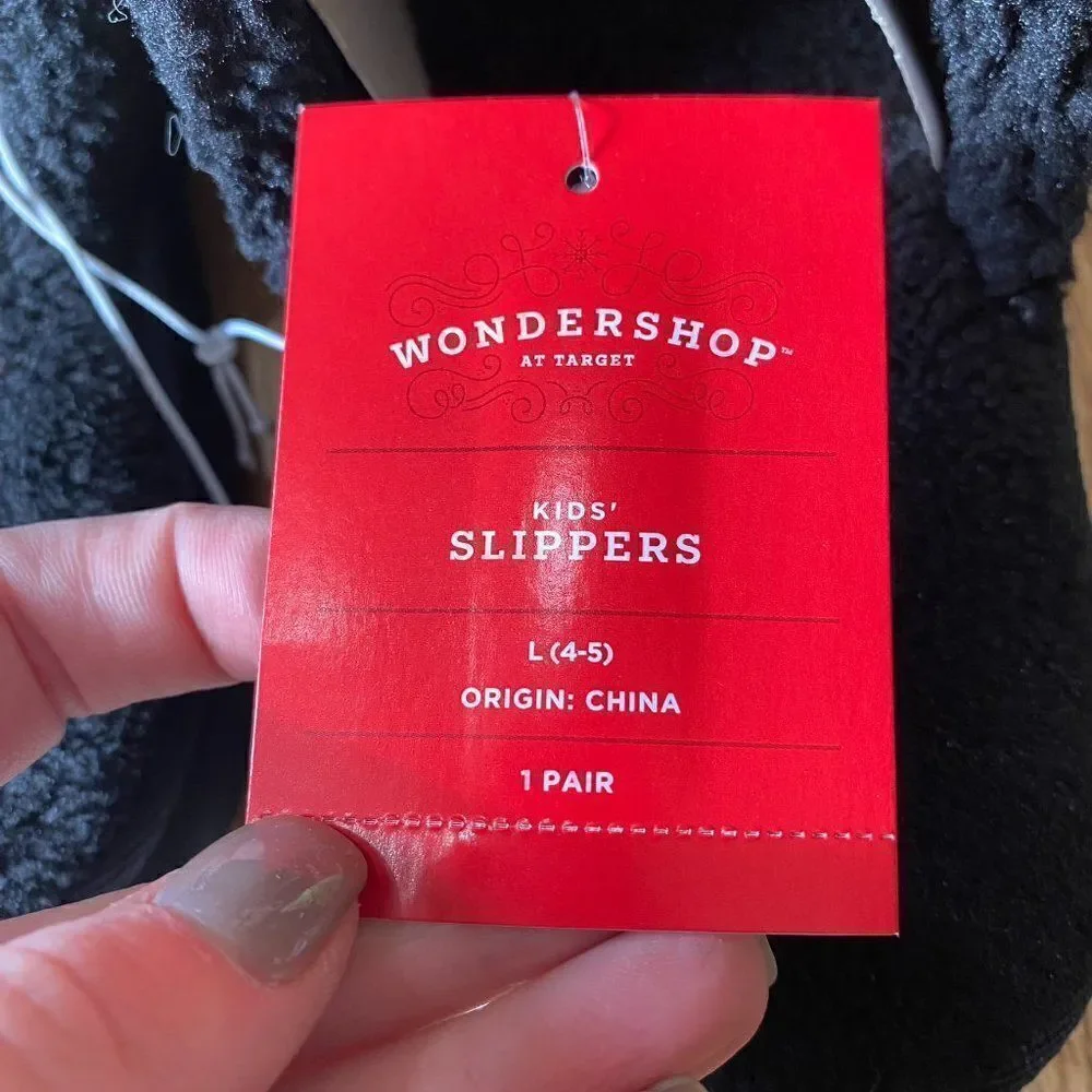 Wondershop Charlie Puffer Slide Slippers Black